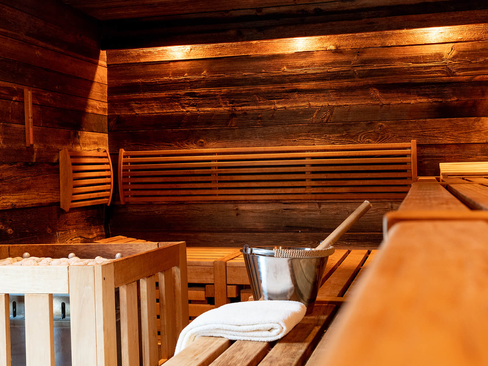 Finnische Sauna