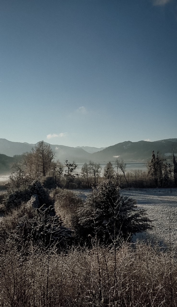 Landschaft Schnee