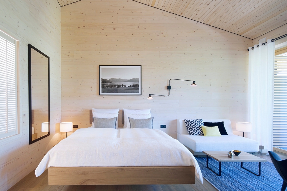 Alpenchalet Appartement Schlafen