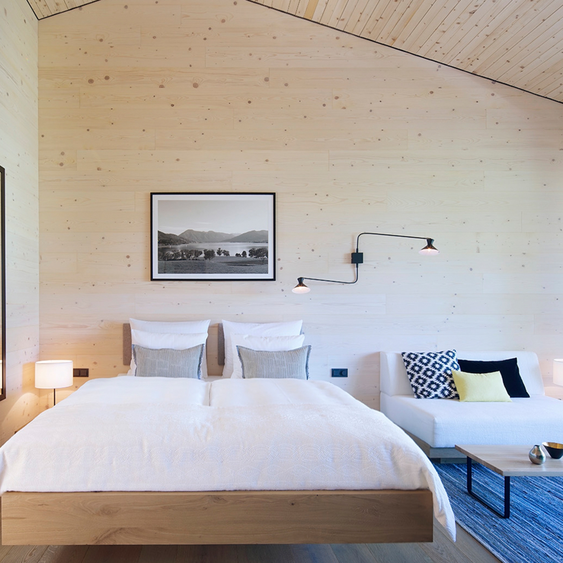 Alpenchalet Appartement Schlafen